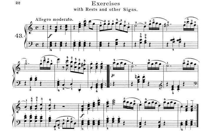 Composiciones musicales m&eacute;todo de piano para principiantes