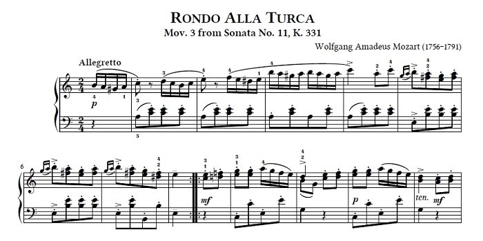 Rondo alla Turca