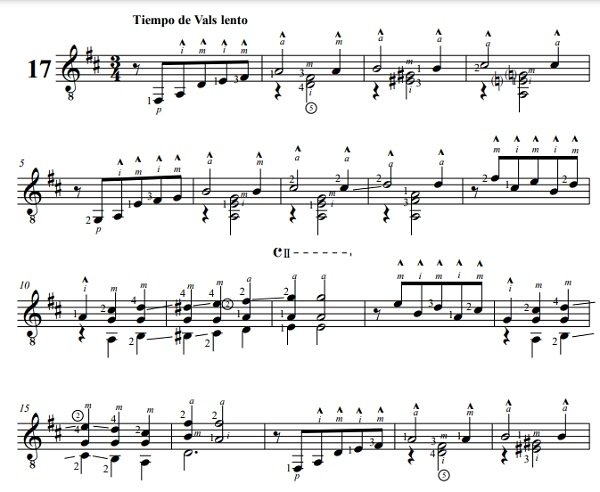 Libro 2 sagreras para guitarra cl&aacute;sica