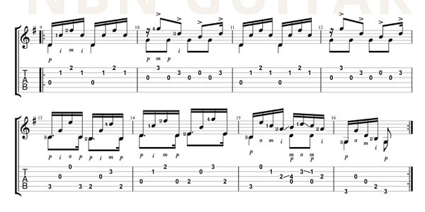 primer movimiento andantino ferdinando carulli