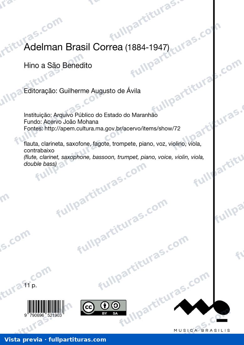 Hino a São Benedito — preview