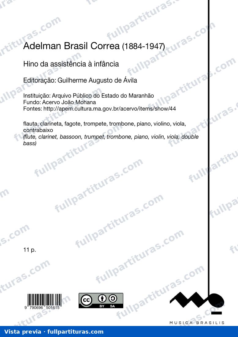 Hino da assistência à infância — preview