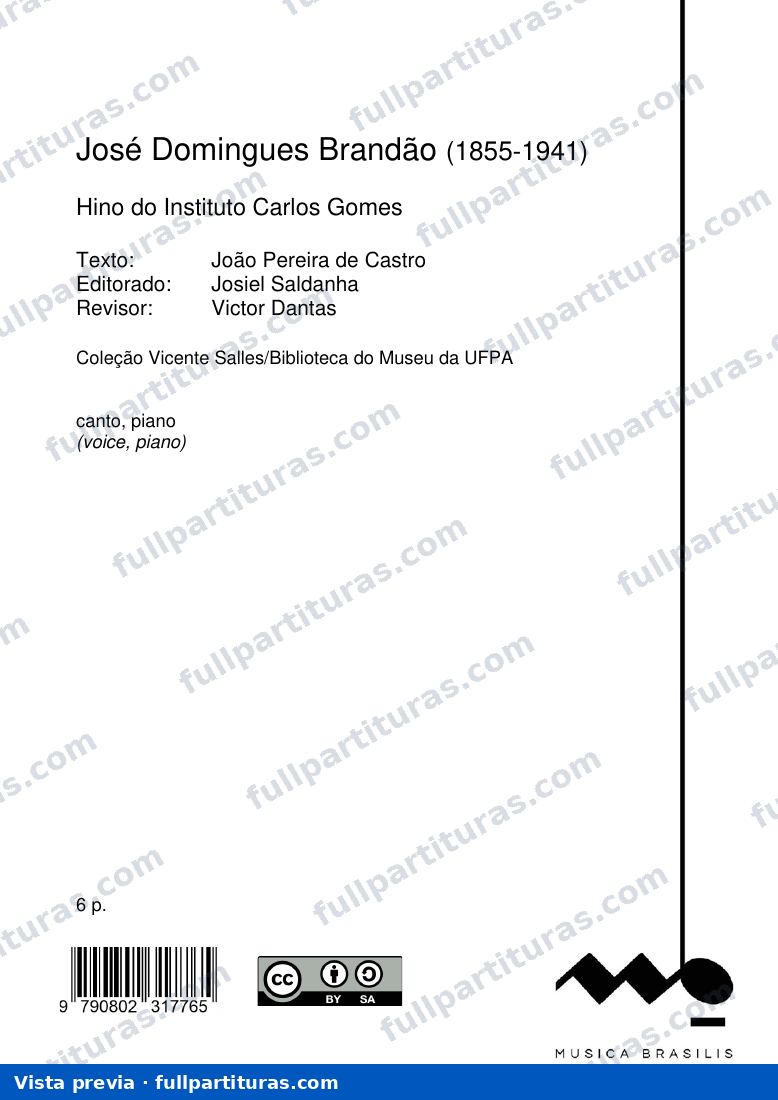 Hino do Instituto Carlos Gomes — preview