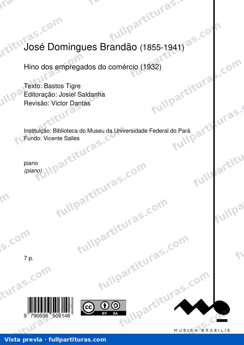 Hino dos empregados do comércio — preview