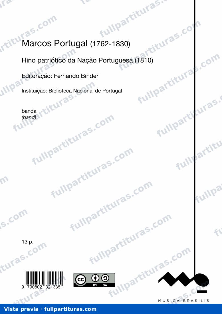 Hino patriótico da Nação Portuguesa — preview