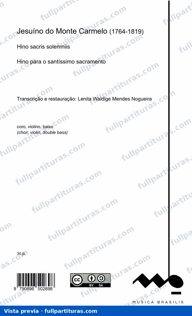 Hino sacris solemniis — preview