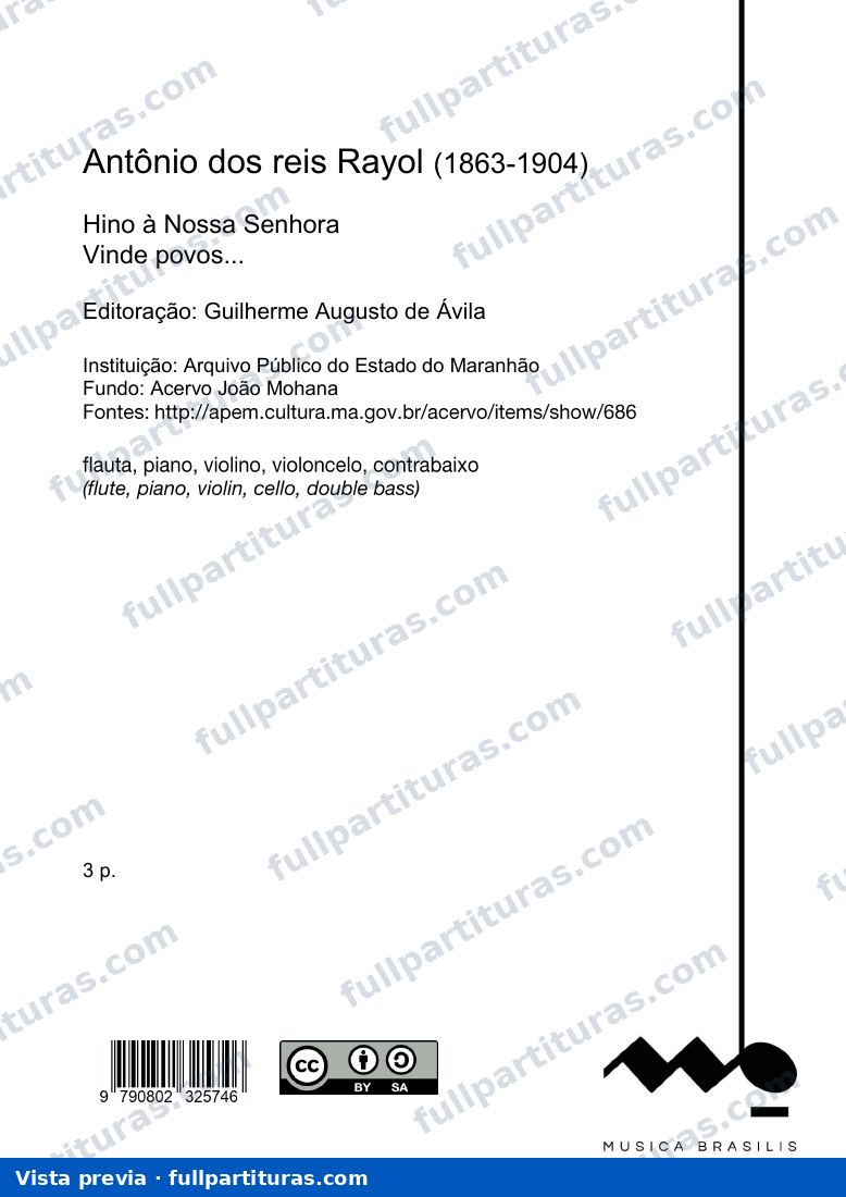 Hino à Nossa Senhora — preview
