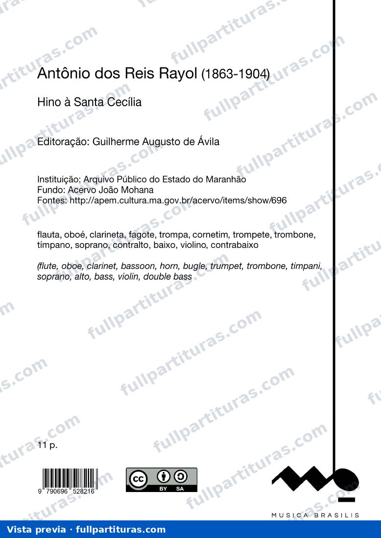 Hino à Santa Cecília — preview