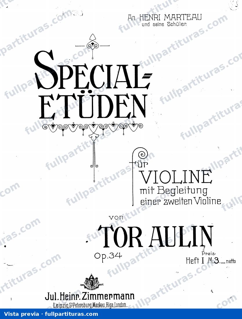 Special-EtÃ¼den, Op.34 — preview