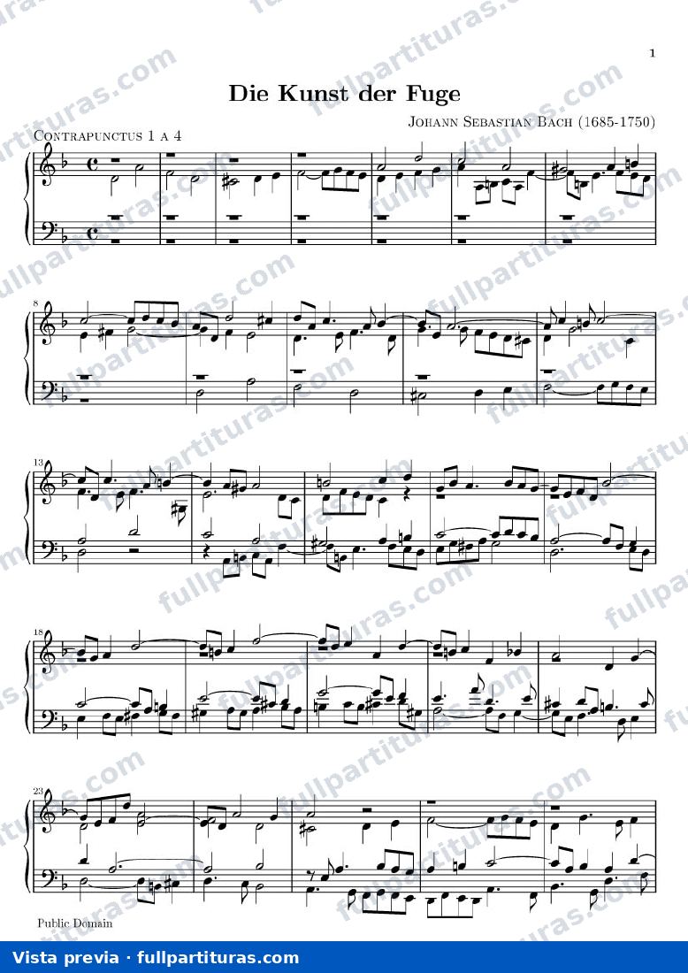 Contrapunto 1 a 4 — preview