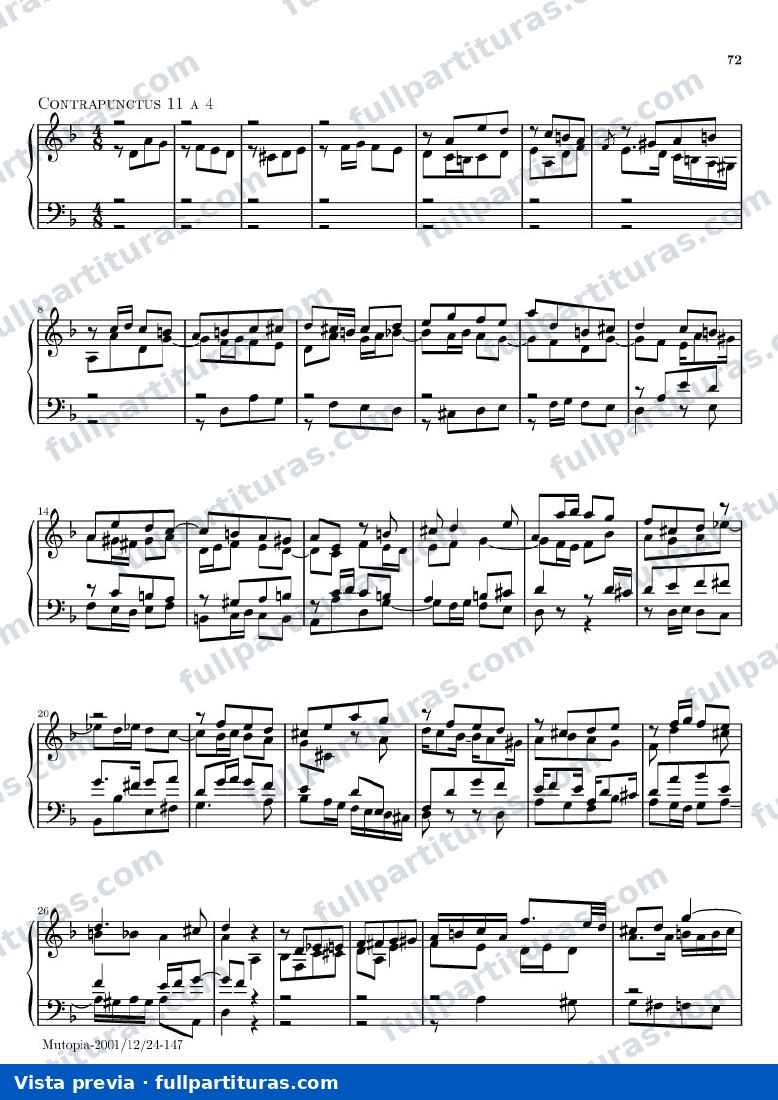 Contrapunto 11 a 4 — preview