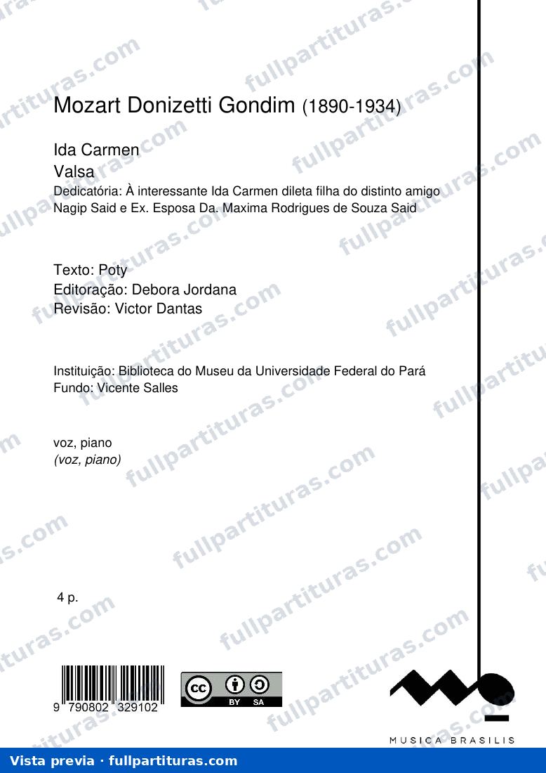 Ida Carmen — preview