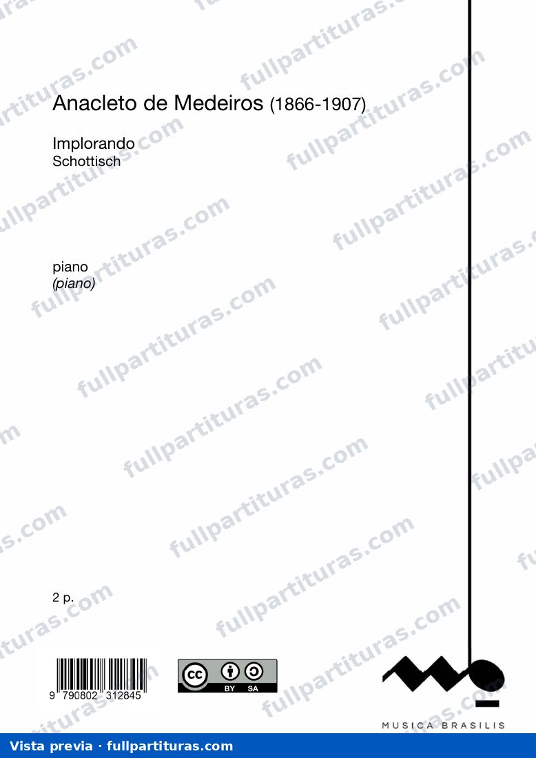 Implorando, Anacleto de Medeiros — preview