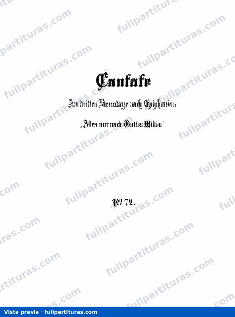 Alles nur nach Gottes Willen — preview