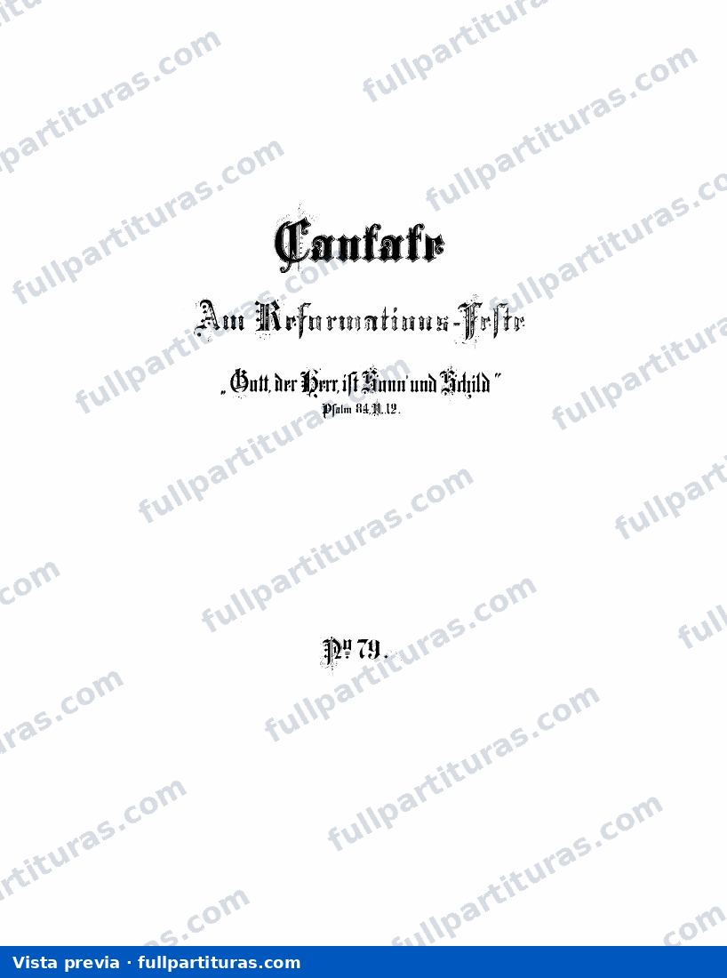 Gott der Herr ist Sonn und Schild — preview
