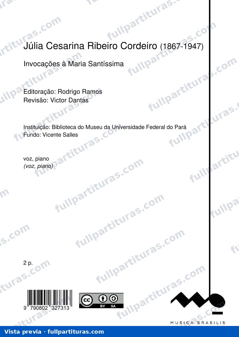 Invocações à Maria Santíssima — preview