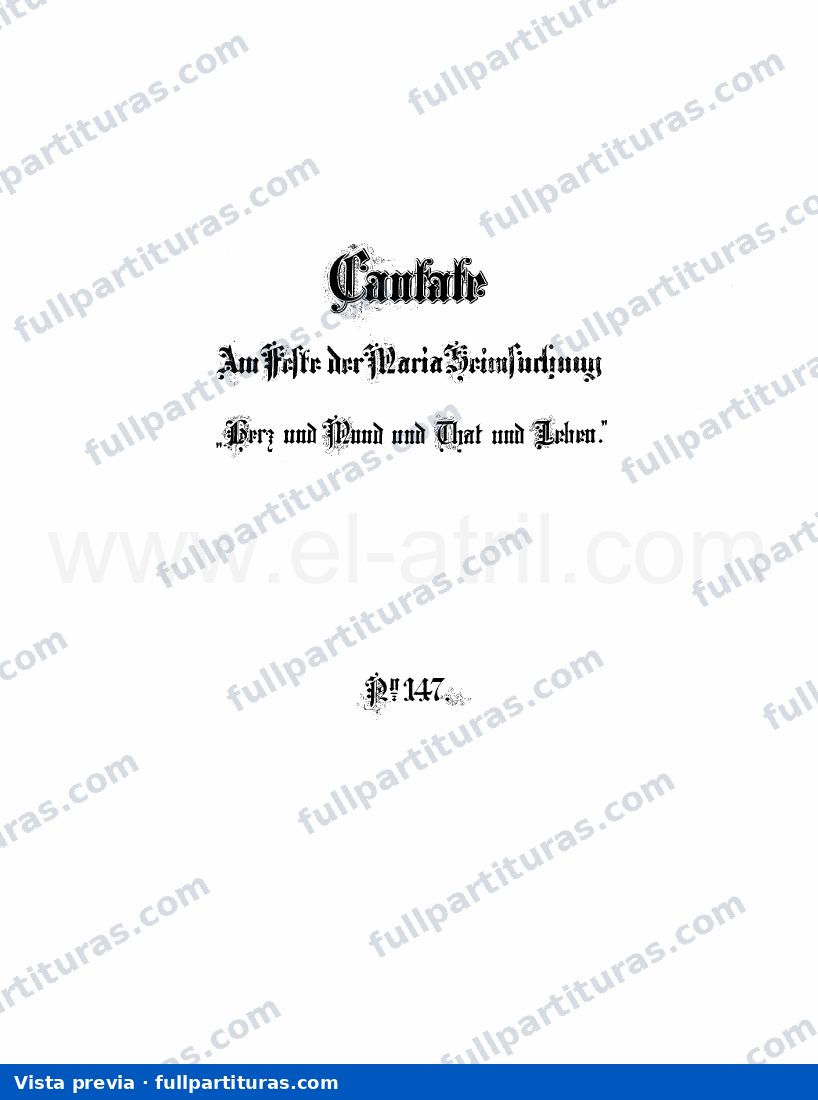 Herz und Mund und Tat und Leben — preview