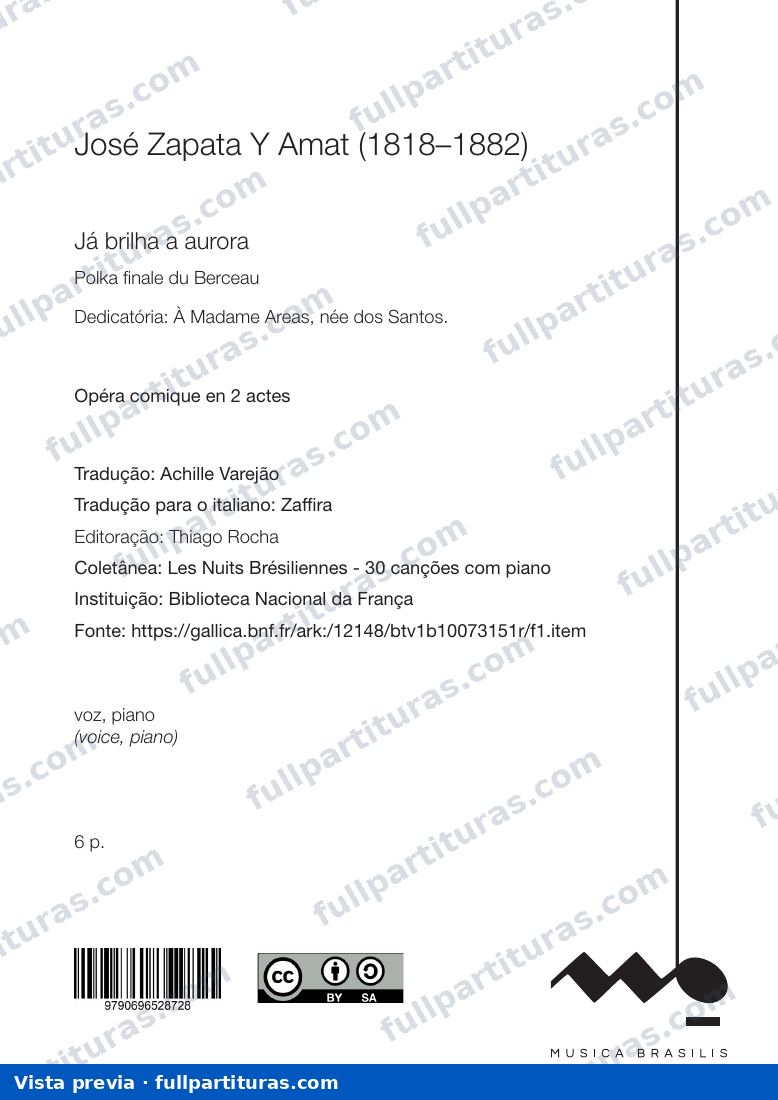 Ja Brilha A Aurora — preview
