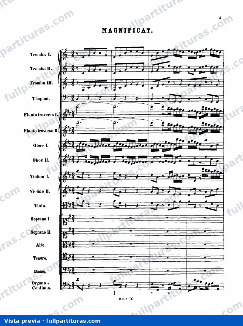 Magnificat BWV 243 — preview