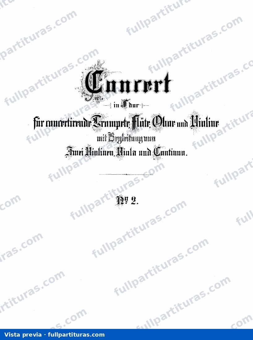 Concierto No. 2 in F Major — preview