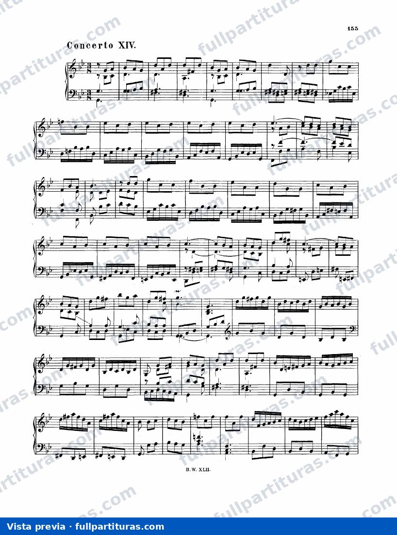 Concerto in G minor, BWV 985 — preview