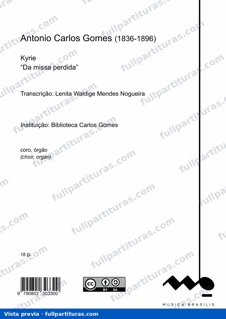 Kyrie da missa perdida — preview