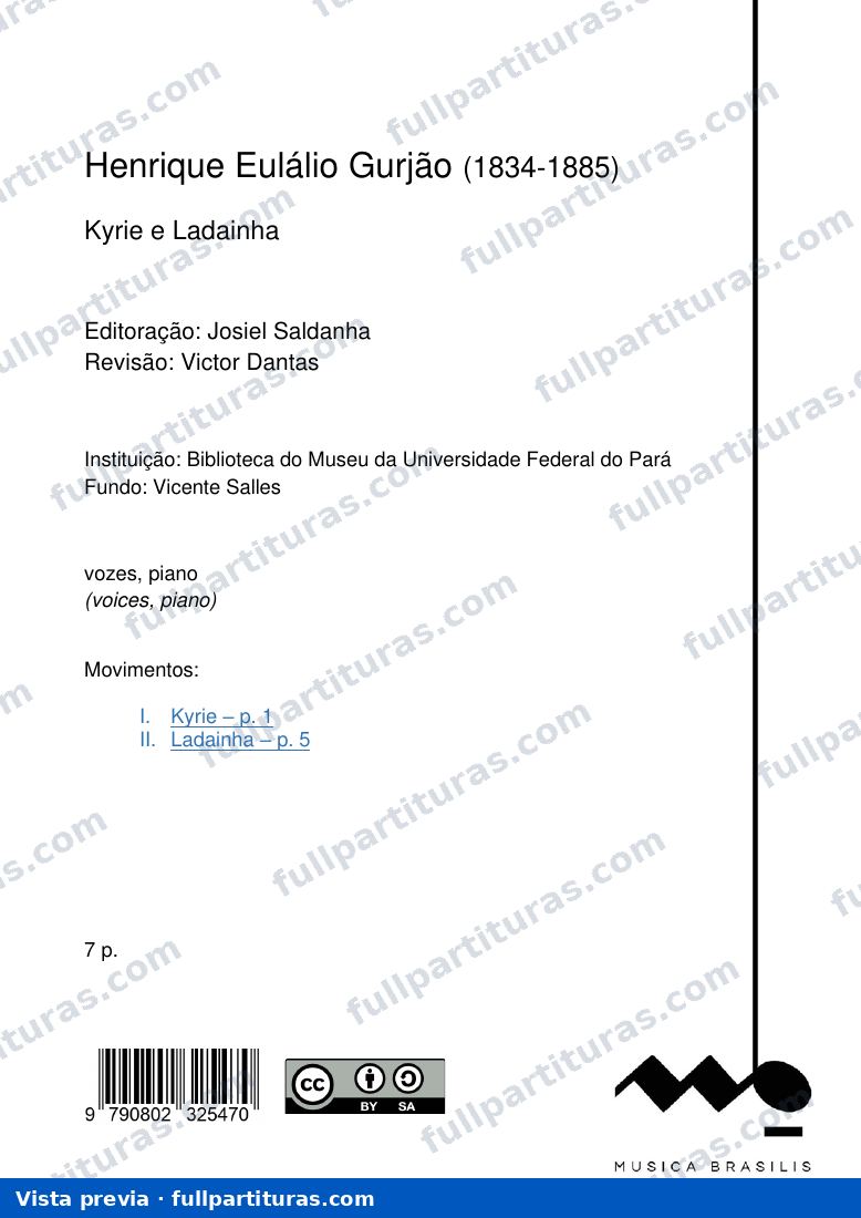 Kyrie e ladainha — preview