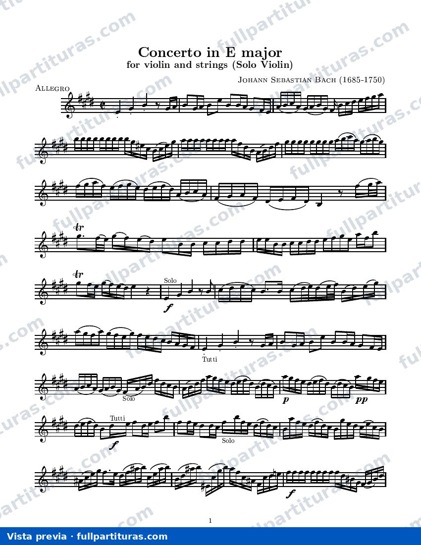 Violín Solista — preview