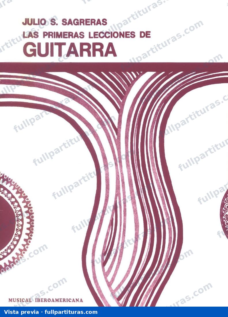 Las primeras lecciones de guitarra — vista previa