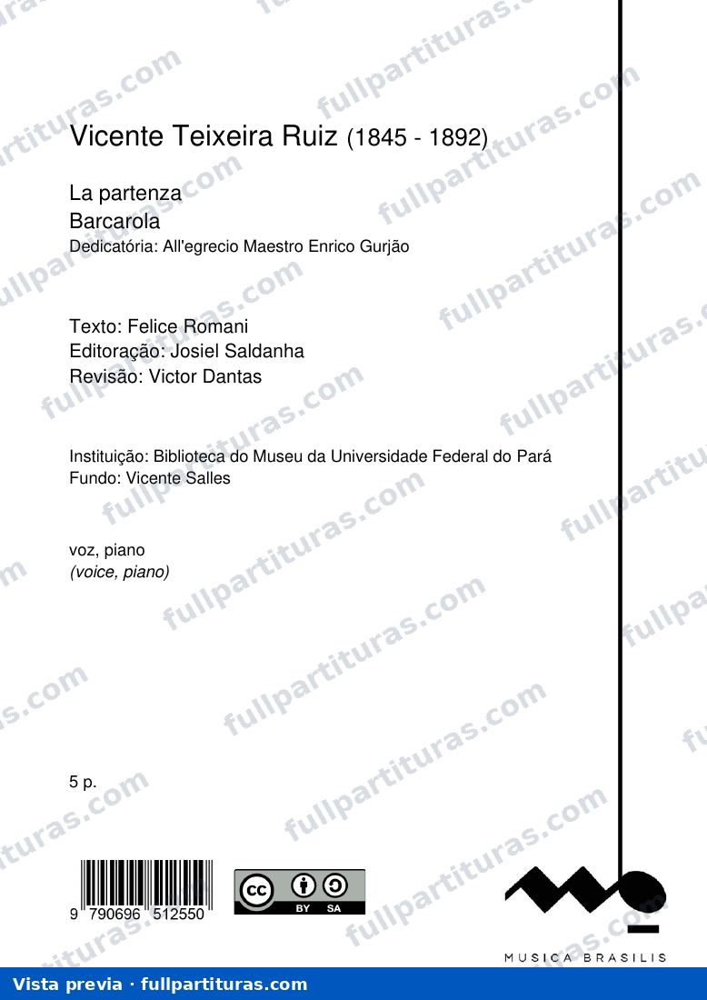 La partenza — preview