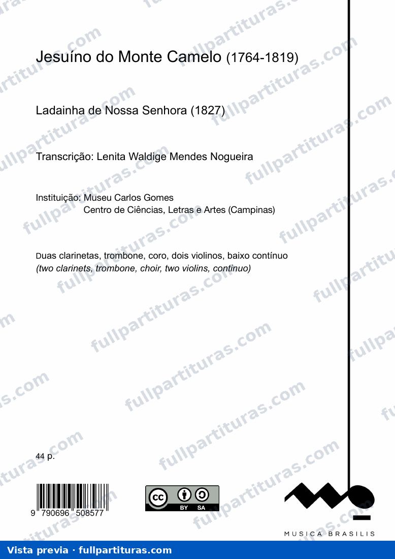 Ladainha de Nossa Senhora — preview