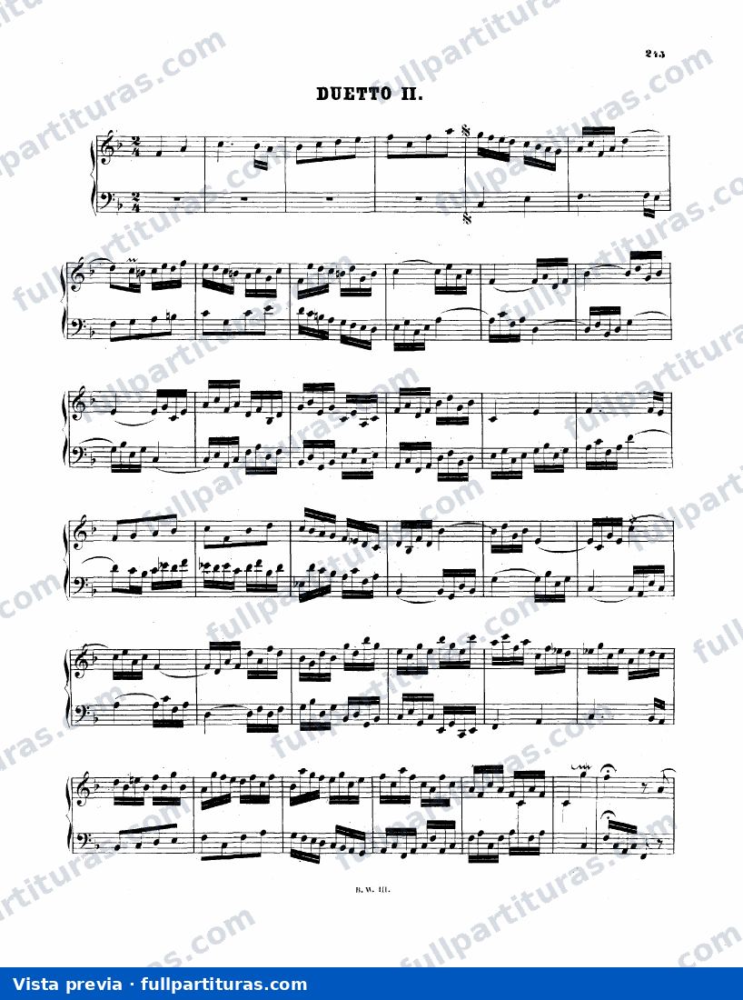 Invención BWV 803 — preview