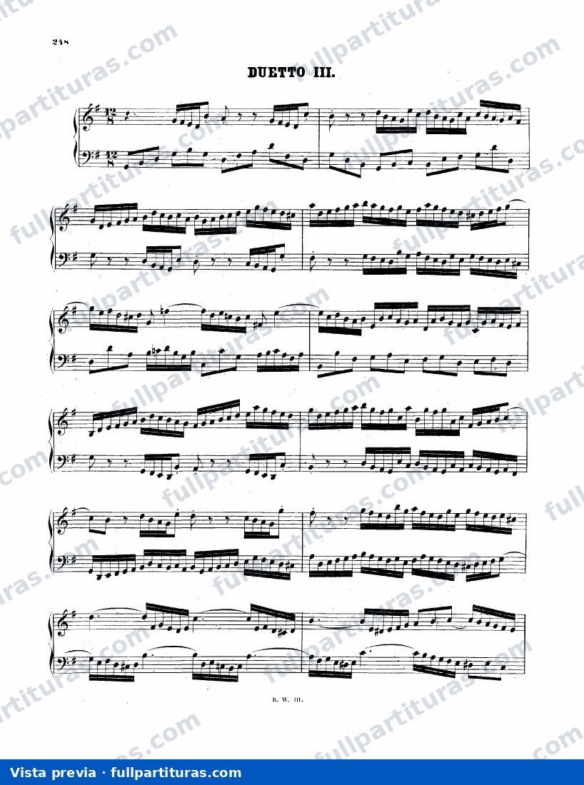 Invención BWV 804 — preview
