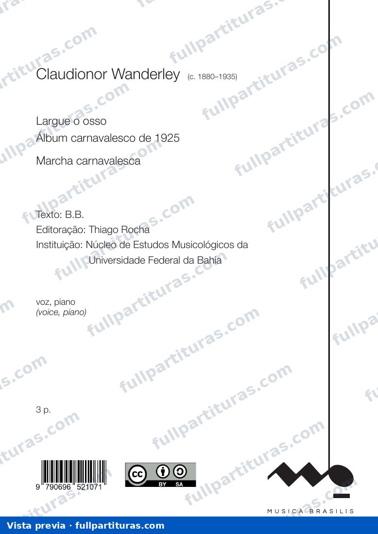 Largue o osso — preview
