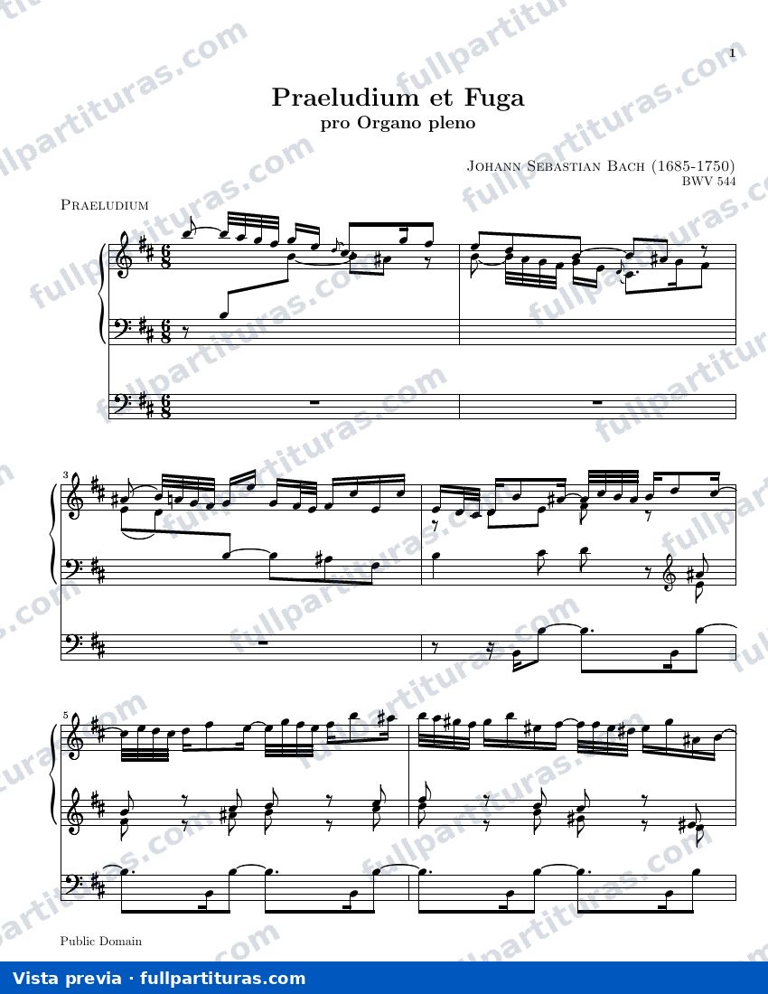Preludio y Fuga — preview