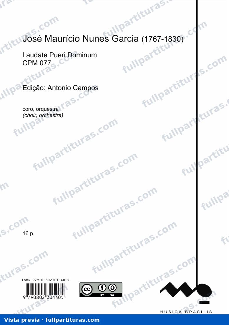 Laudate pueri — preview