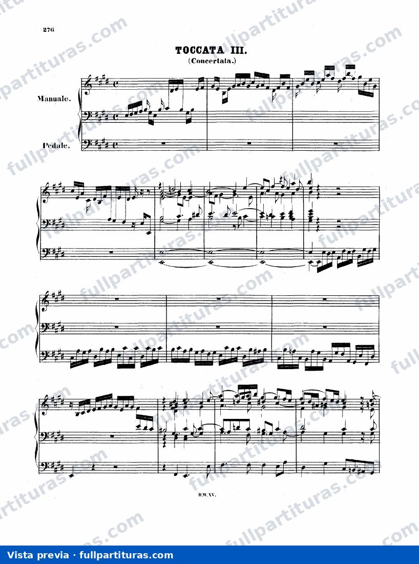 Tocata y Fuga en Mi — preview