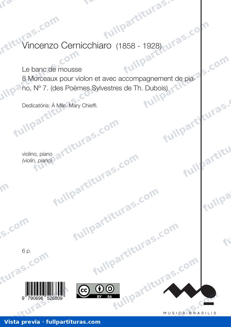 Le banc de mousse — preview