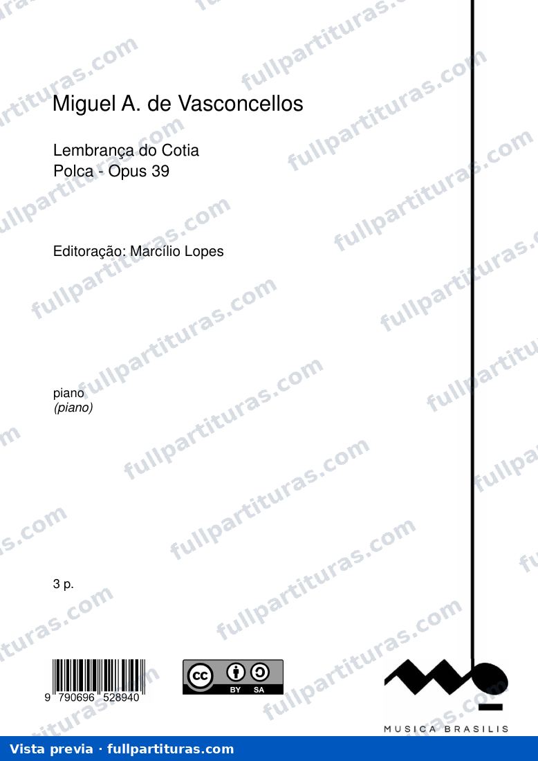 Lembrança do Cotia — preview