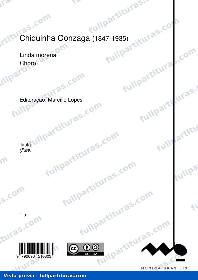 Linda morena — preview