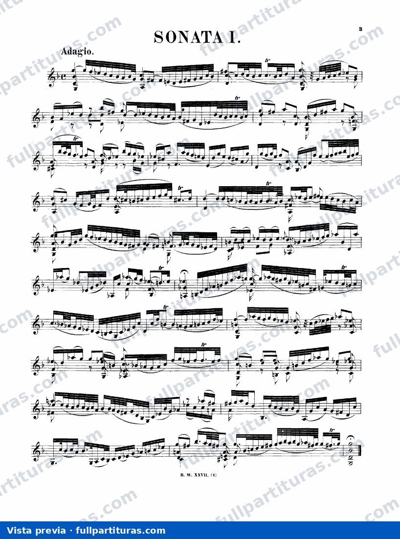 Sonata Nº 1 — vista previa
