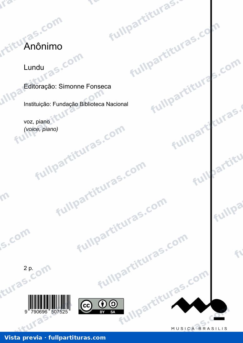 Lundu, Anônimo — preview