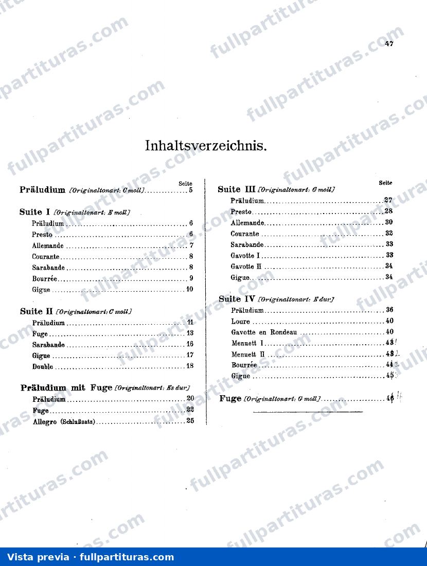 4 Suites para Laud — preview