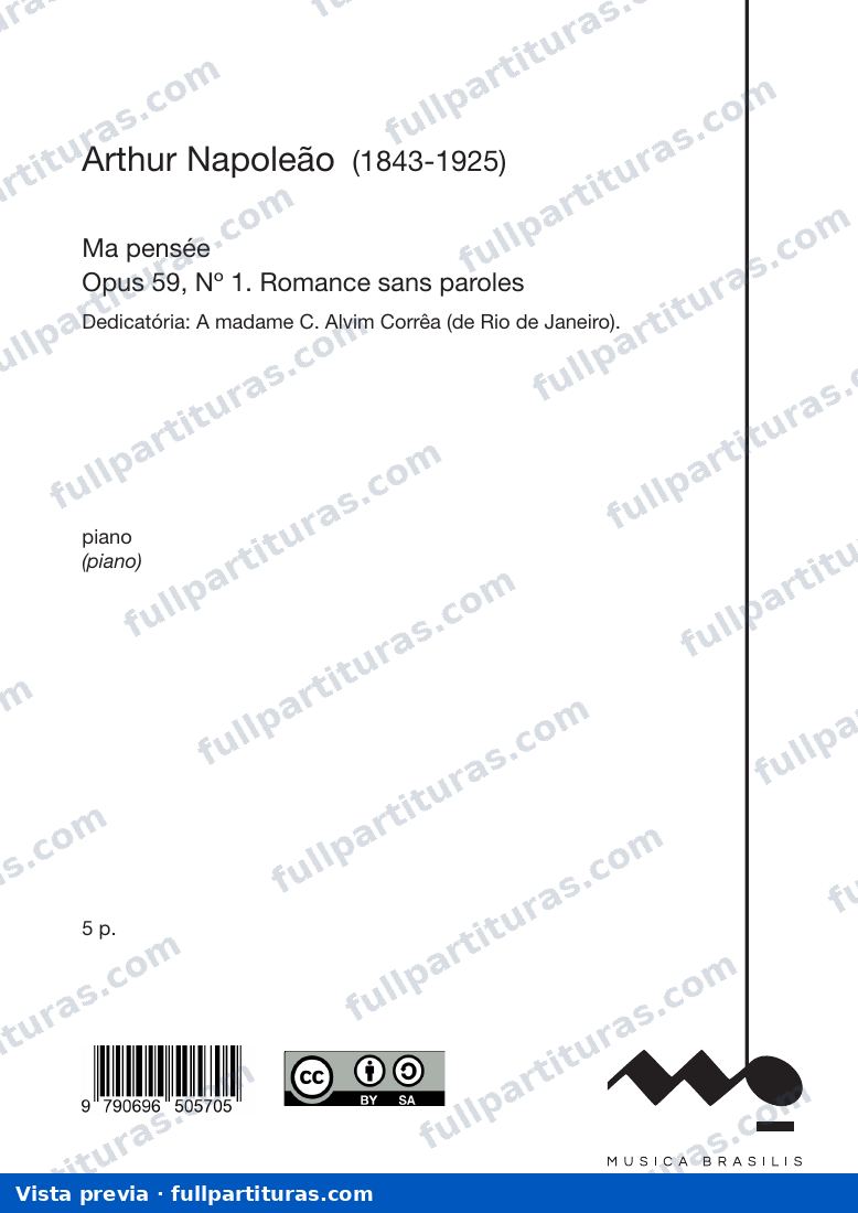Ma pensée — preview