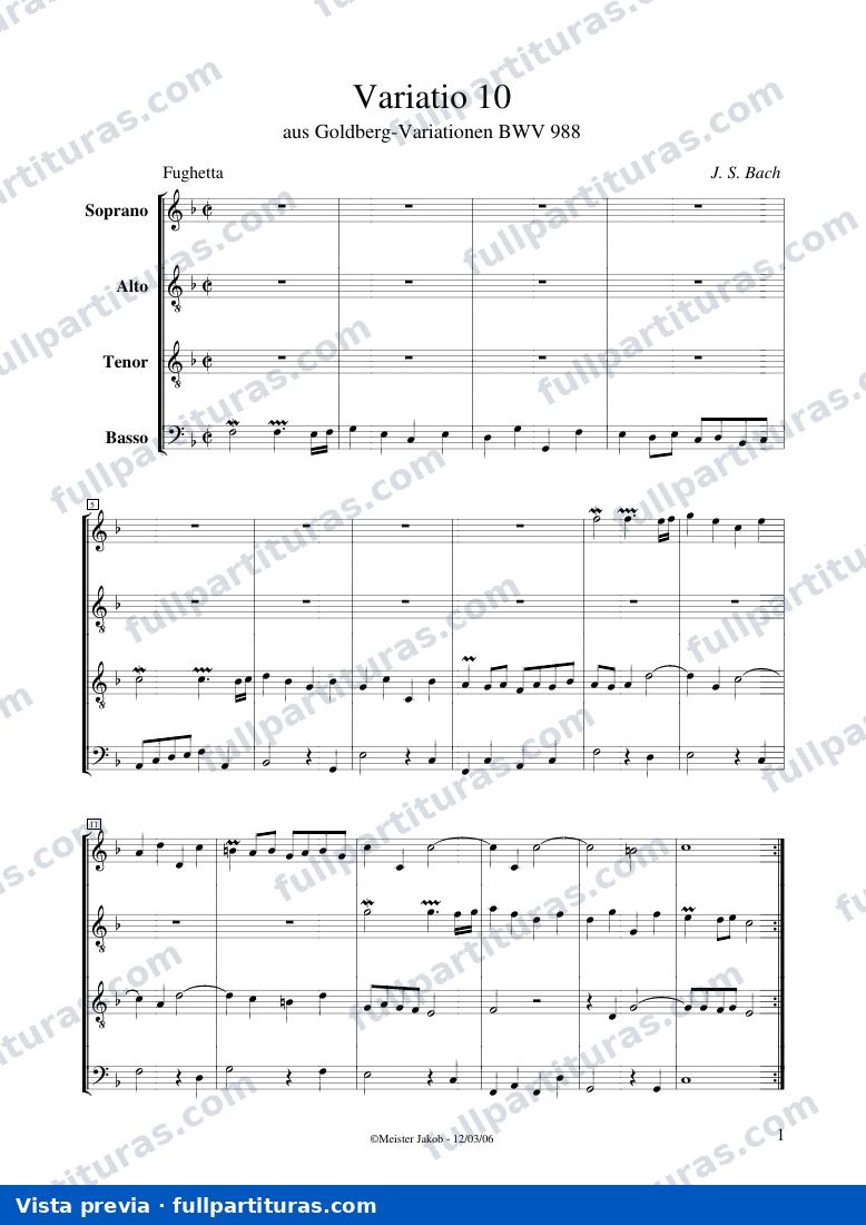 Versión para SATB — vista previa