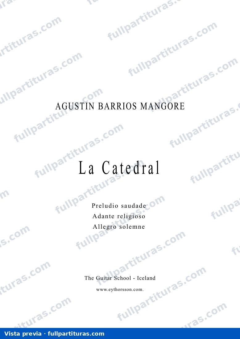 La catedral — vista previa