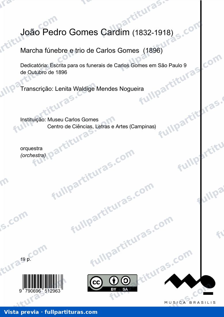 Marcha fúnebre e trio de Carlos Gomes — preview