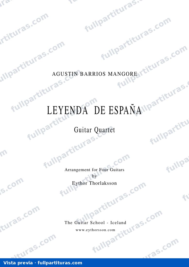 Leyenda de EspaÃ±a — preview
