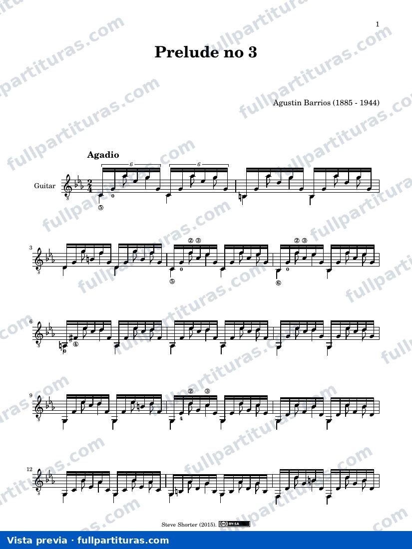 Prelude in C minor — preview