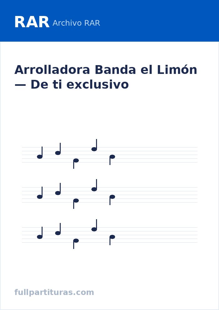 De ti exclusivo — preview